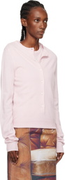 Julie Kegels Pink Twinset Sweater