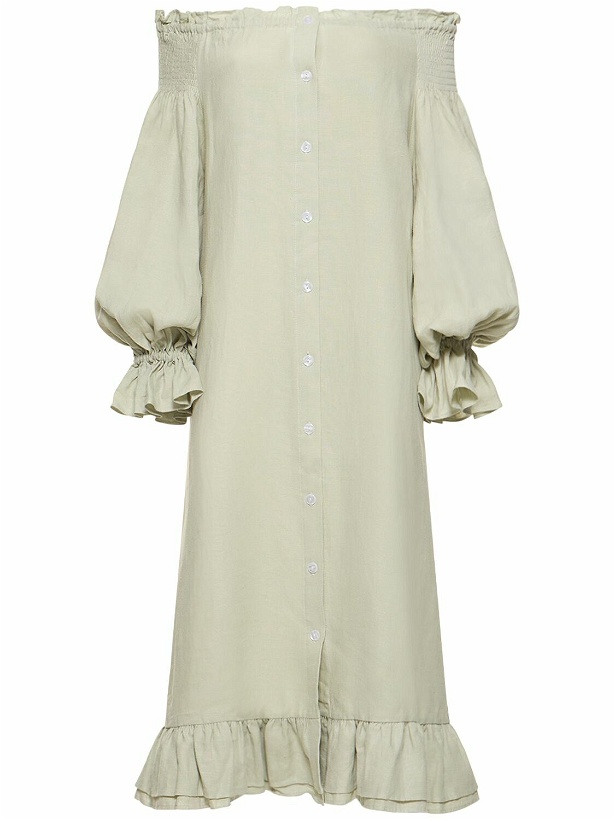Photo: SLEEPER - Romantica Linen Midi Dress