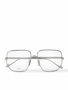 LOEWE - Square-Frame Silver-Tone Optical Glasses