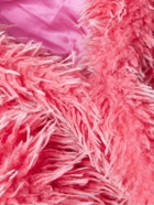 ERL - Hooded Plush Fabric Jacket - Pink