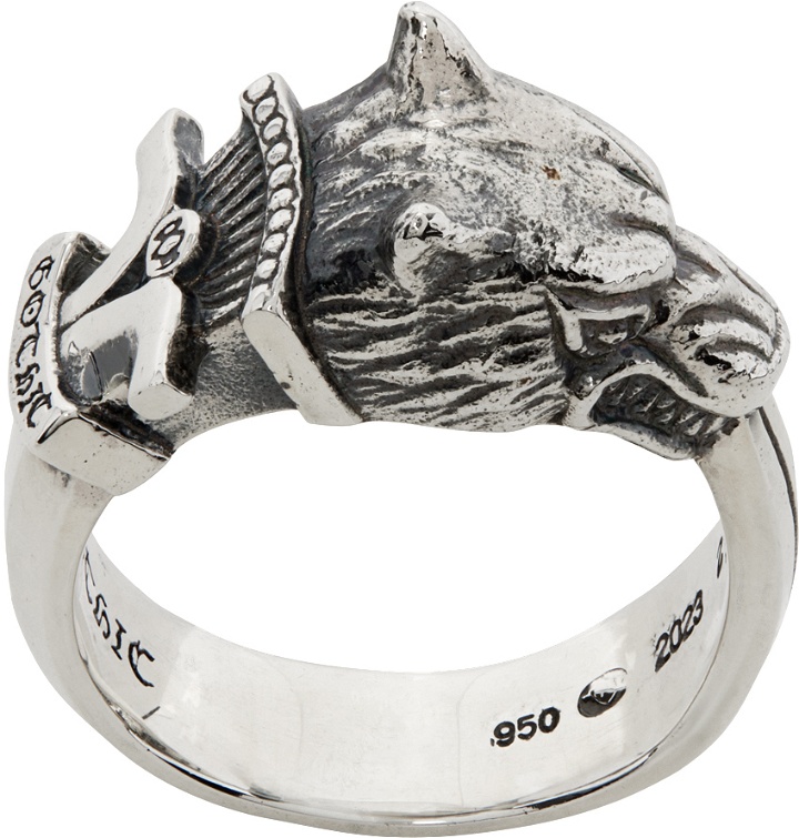 Photo: Yohji Yamamoto Silver Wolf Dagger Ring