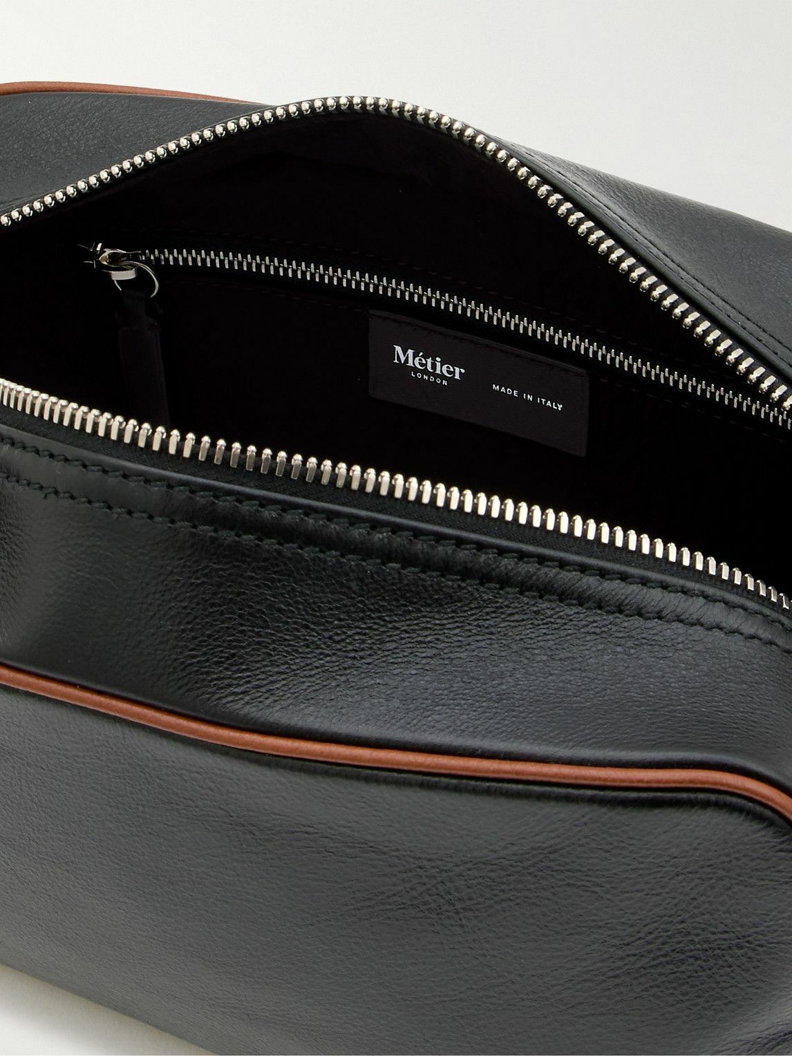 Métier - Full-Grain Leather Wash Bag