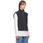 Han Kjobenhavn Navy Nylon Track Vest