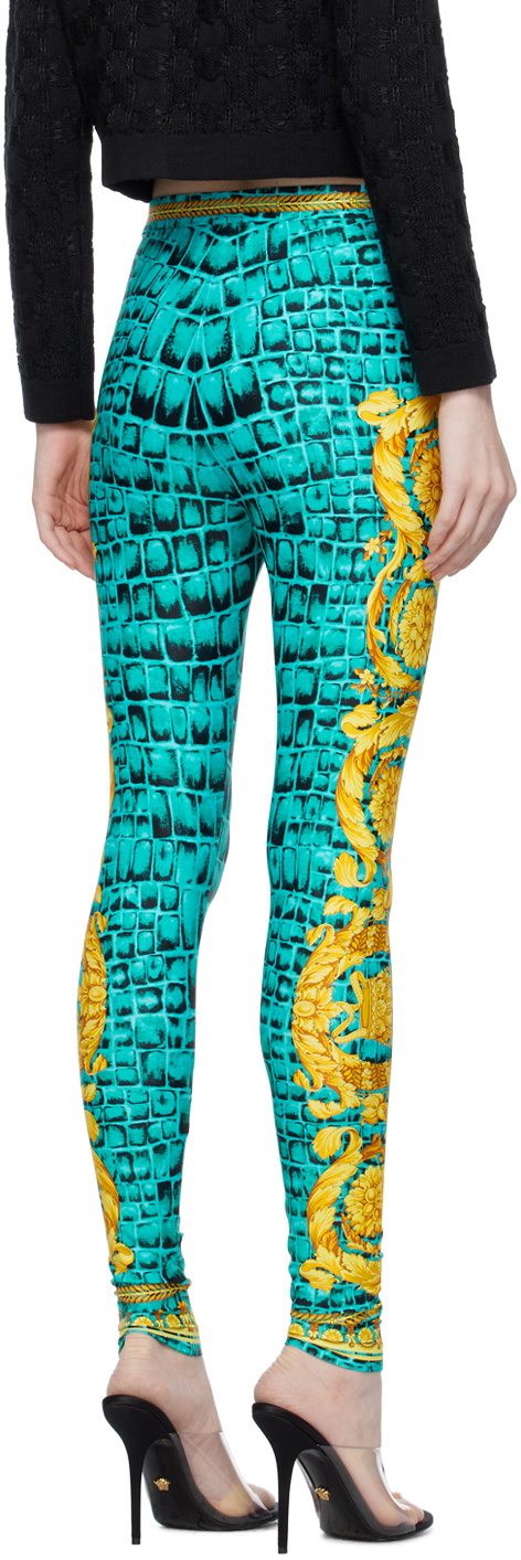 Versace Women's Leggings Blue main image 1