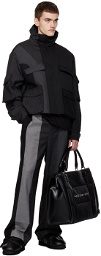 Feng Chen Wang Black Quilted Tote