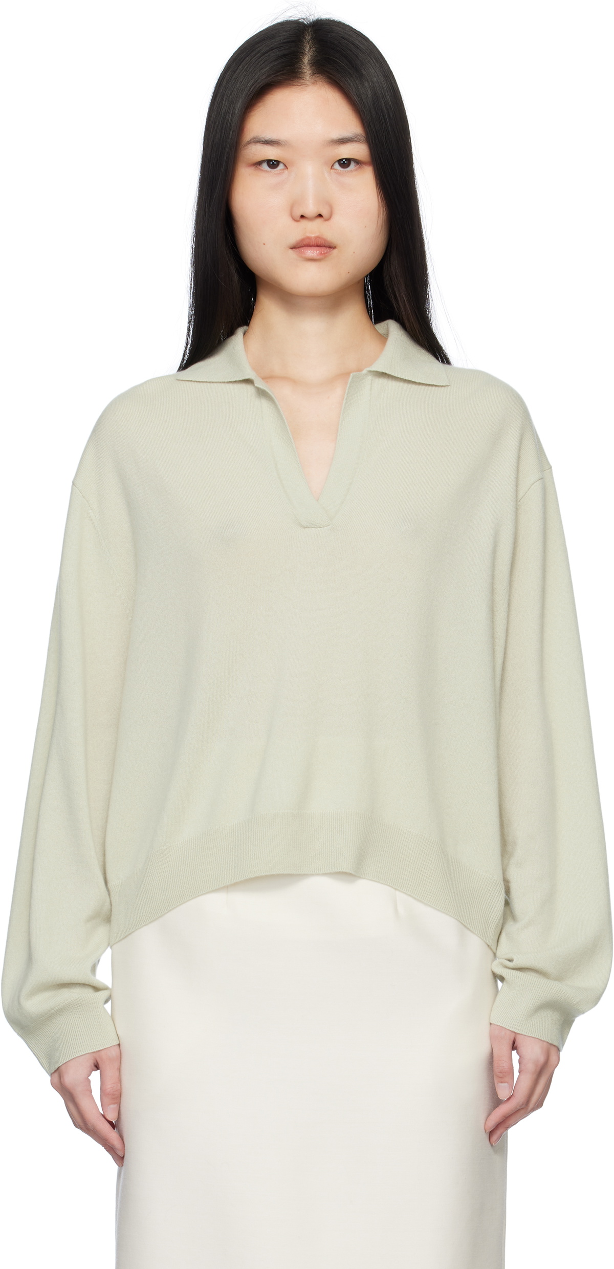 arch4 Green Oxford Sweater