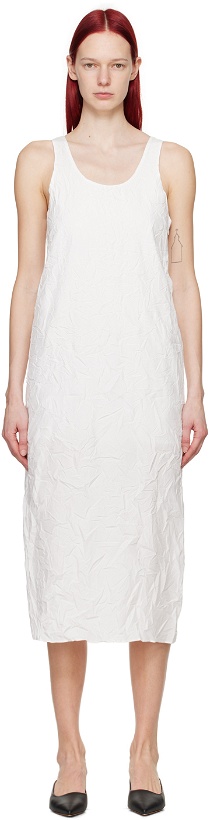 Photo: AURALEE White Winkled Midi Dress