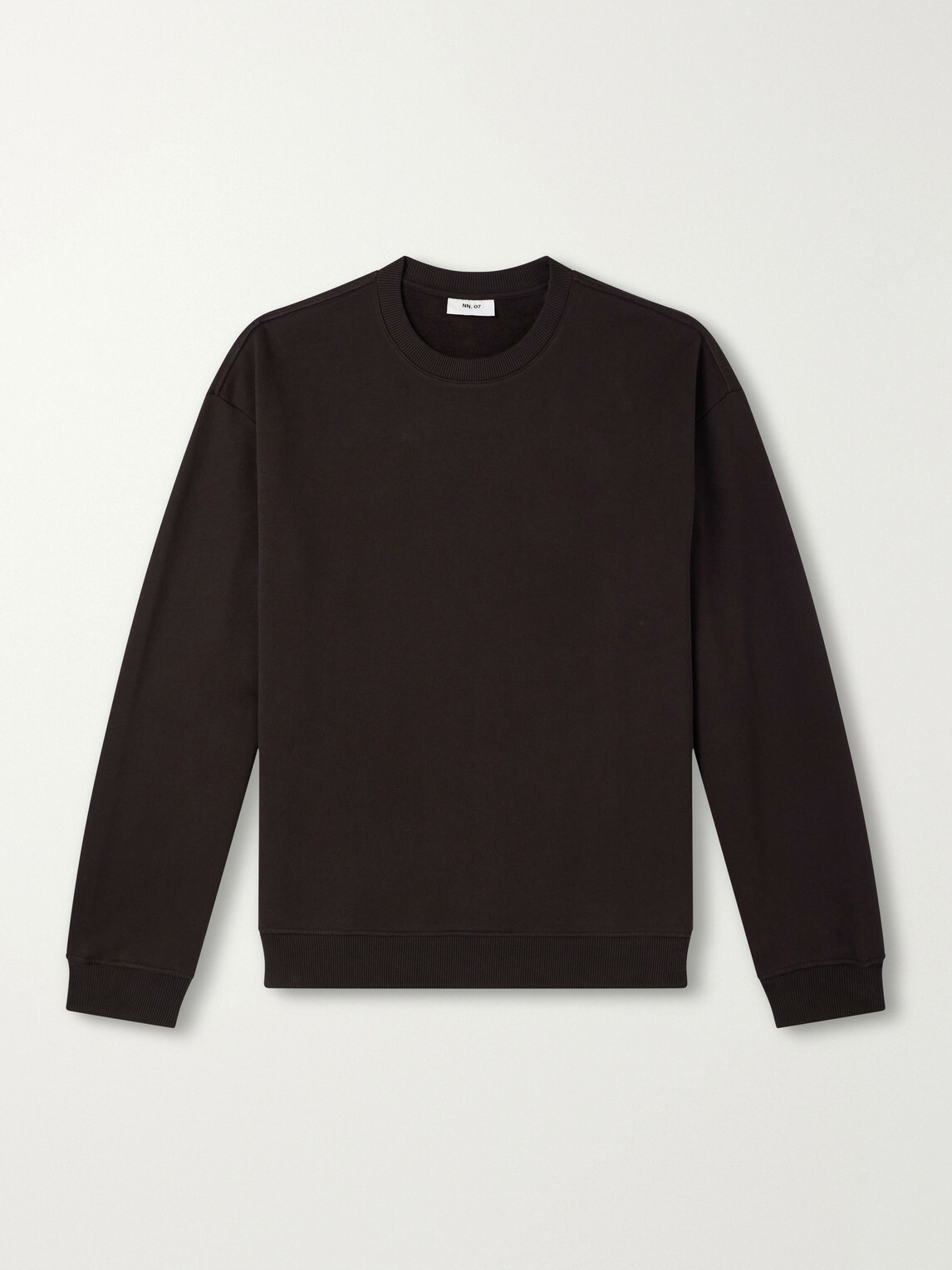 NN07 - David 3014 Organic Cotton-Jersey Sweatshirt - Brown