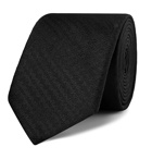 Givenchy - 7cm Silk-Jacquard Tie - Black