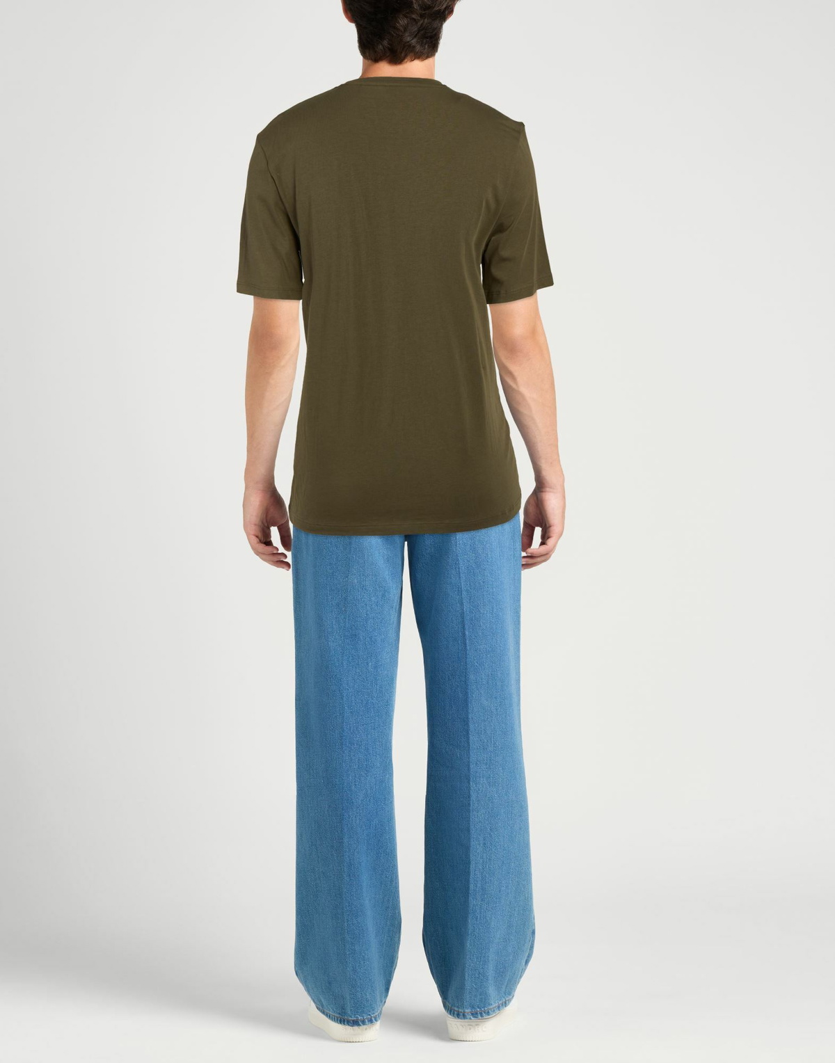 Boss Mens T-shirt Military in Green