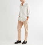 Séfr - Harvey Slim-Fit Stretch Cotton-Blend Trousers - Neutrals