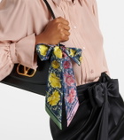 Valentino Printed silk twill scarf