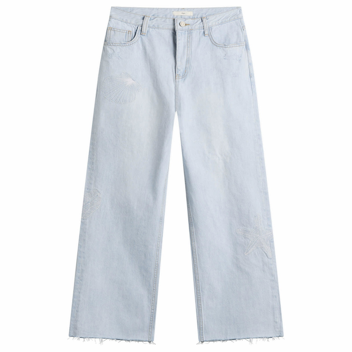 Kijun Women's Seashore Jeans in Light Blue