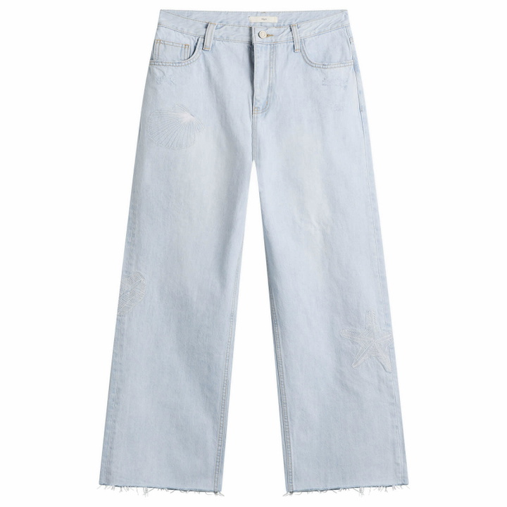 Photo: Kijun Women's Seashore Jeans in Light Blue