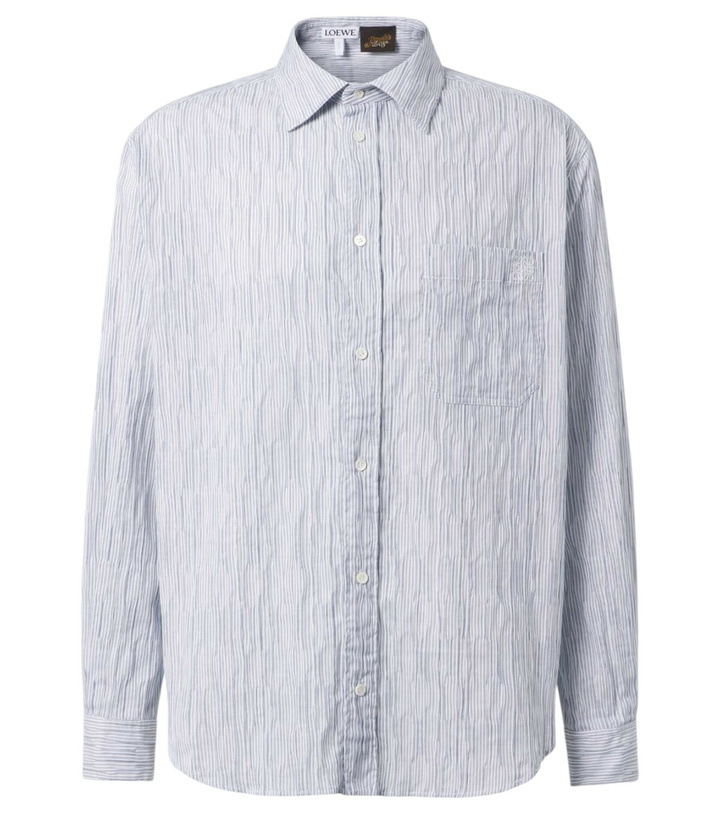 Photo: Loewe Paula's Ibiza striped cotton-blend shirt