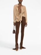 Selasi Brown Muscle Leggings