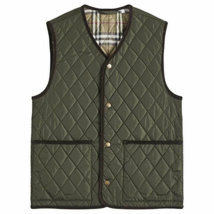 Photo: Burberry Men's Quilted Gilet in Shale