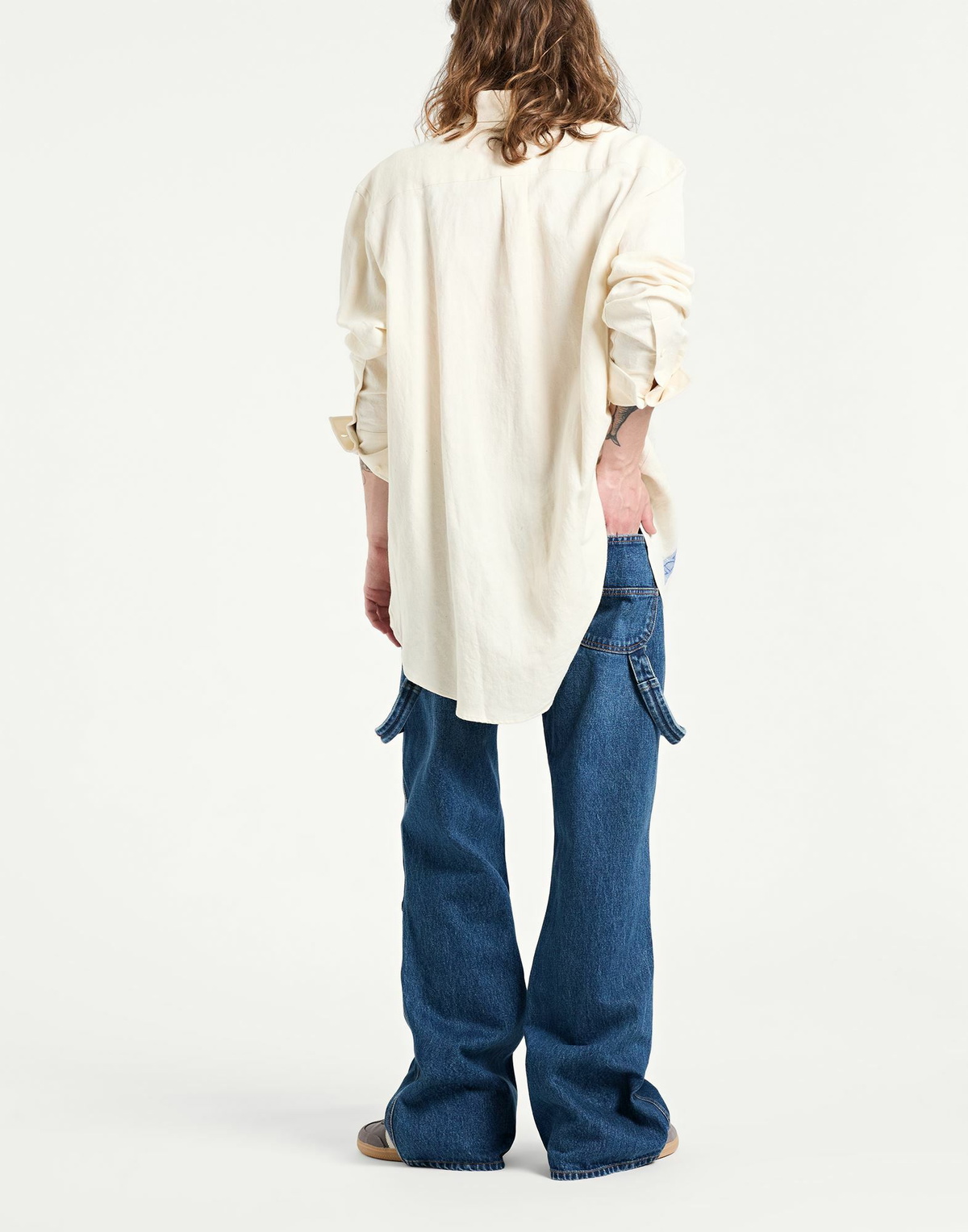Jw Anderson Mens Shirt Ivory