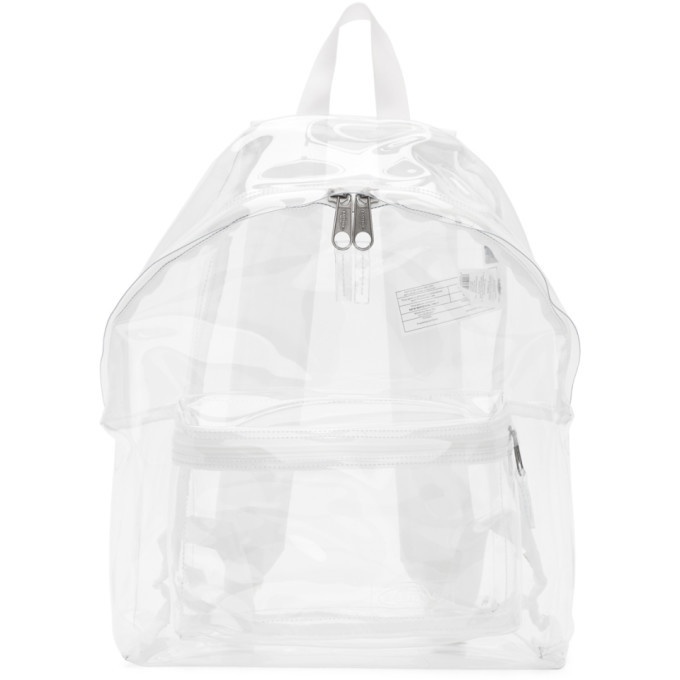 Photo: Eastpak Transparent PVC Padded Pakr Backpack