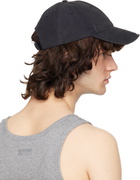 VETEMENTS Black Nano Logo Cap