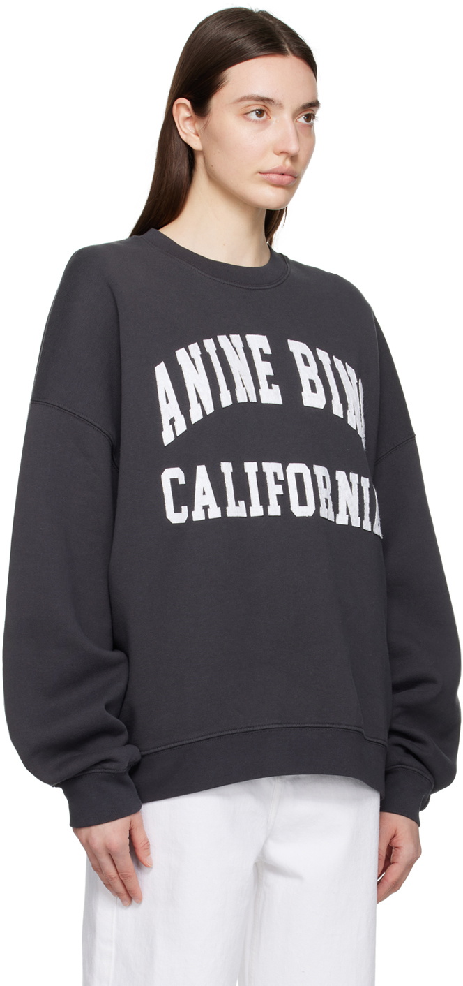 ANINE BING Gray Miles Sweatshirt ANINE BING