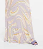 Pucci Printed silk-blend dress