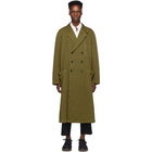 Dries Van Noten Khaki Rethel Coat