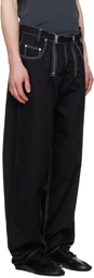 GmbH Black Cyrus Double Fly Trousers