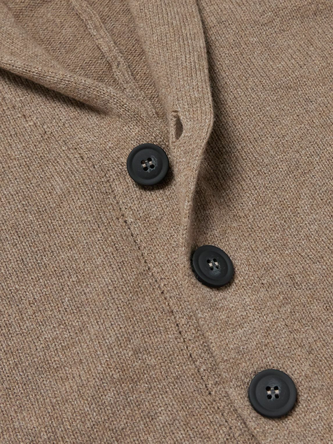 John Smedley - Rockford Shawl-Collar Recycled-Cashmere and Merino Wool-Blend Cardigan - Brown