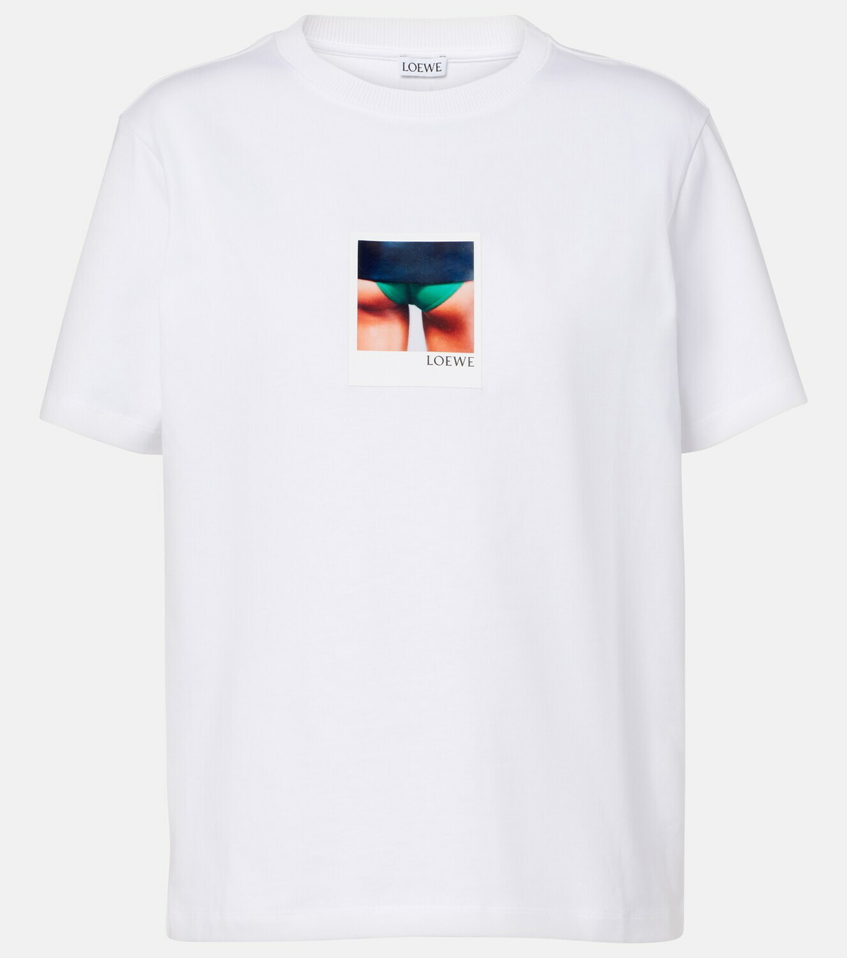 Loewe Printed cotton T-shirt