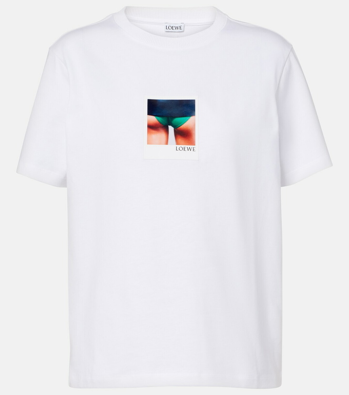 Photo: Loewe Printed cotton T-shirt