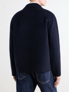 NN07 - Morgan 8447 Woven Wool-Blend Jacket - Blue