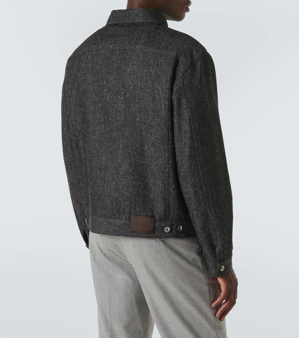 Berluti Logo denim jacket