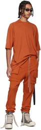 Rick Owens DRKSHDW Orange Jumbo T-Shirt