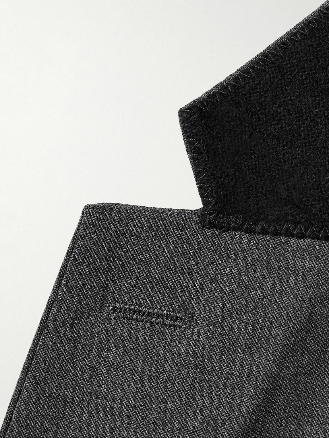 Theory - Chambers Virgin Wool-Blend Suit Jacket - Gray