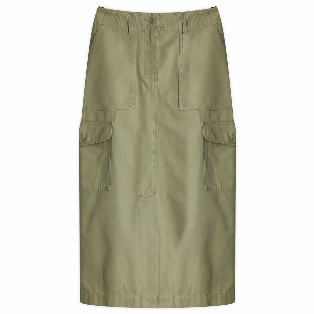 Weekend by Max Mara Women's Calais Cargo Skirt in Sage Green