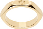 IN GOLD WE TRUST PARIS Gold Little Nut Ring