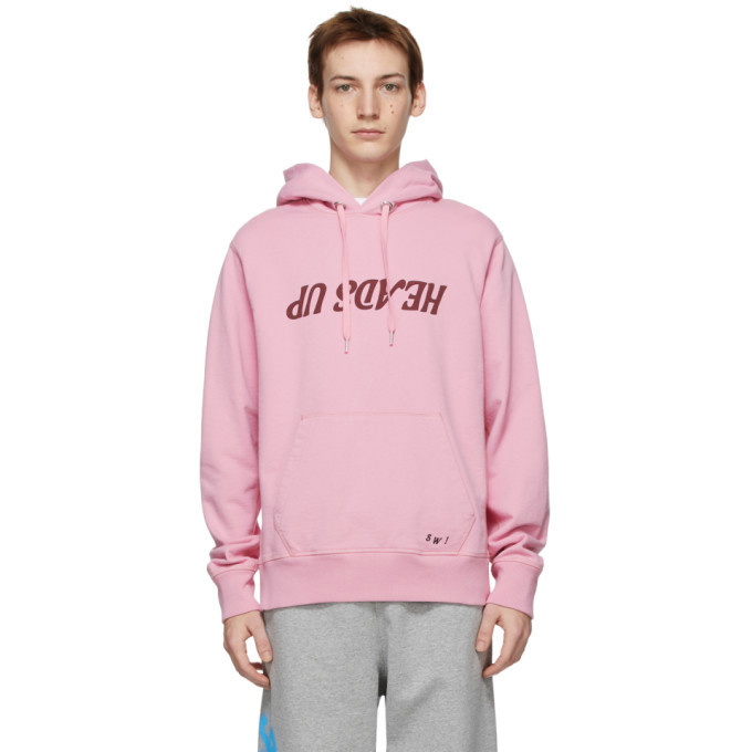 Photo: Helmut Lang Pink Saintwoods Edition Heads Up Hoodie