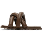 YUME YUME Brown Tyre Slides