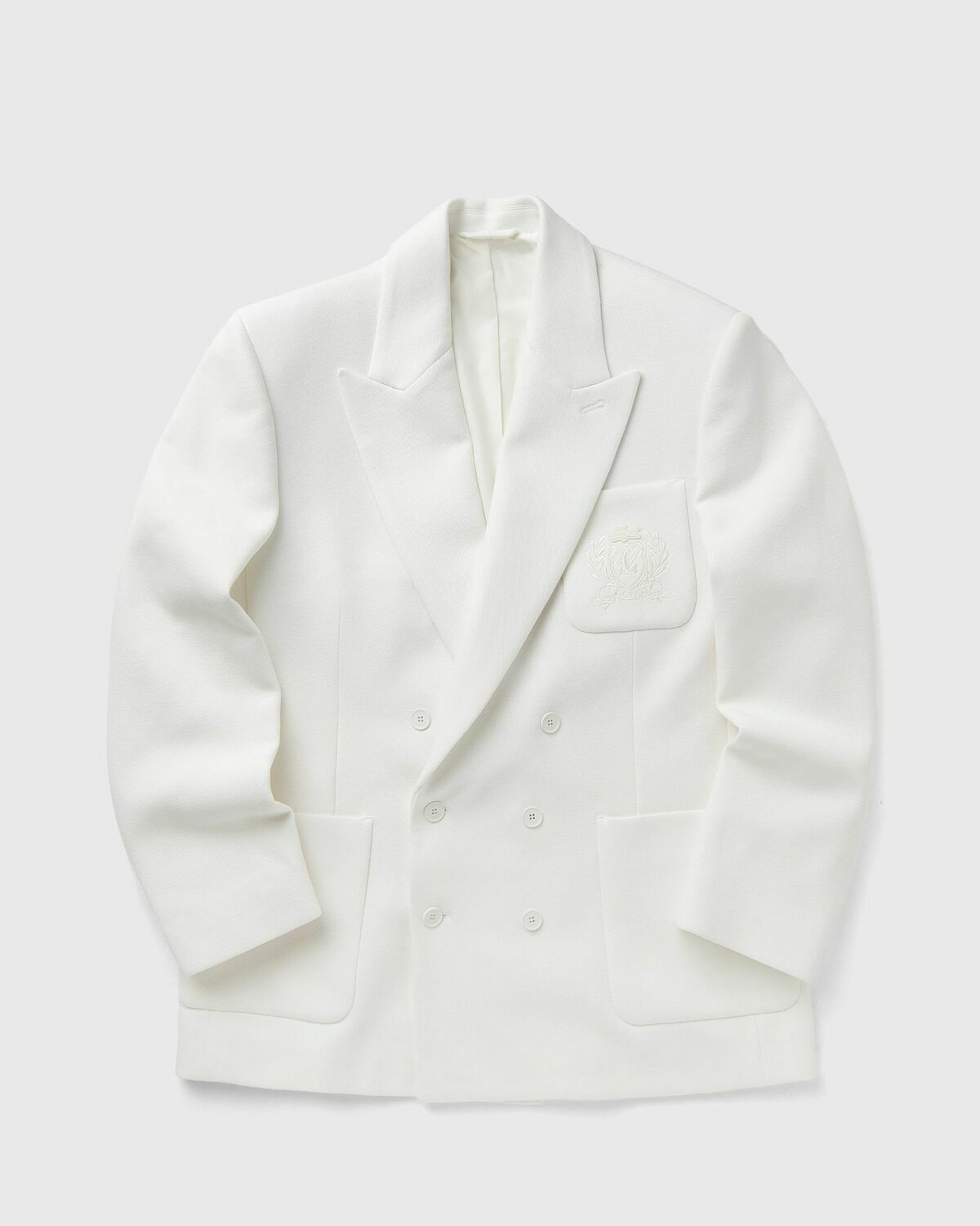 Lacoste VESTE White Mens Bomber Jacket