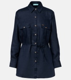 Melissa Odabash Ariel linen shirt