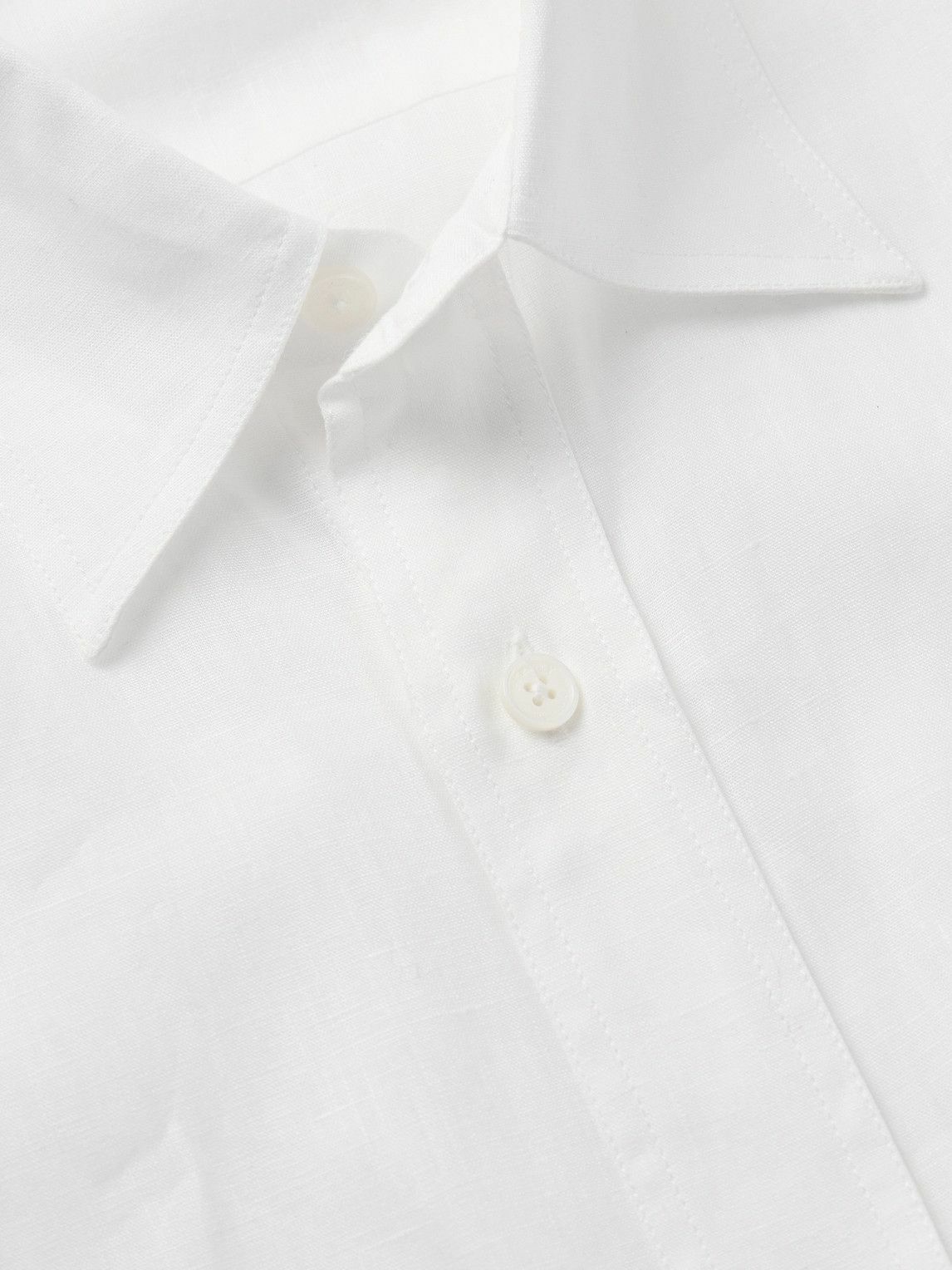 Purdey - Linen Shirt - White