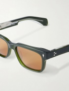 Jacques Marie Mage - Molino 55 Rectangular-Frame Acetate Sunglasses
