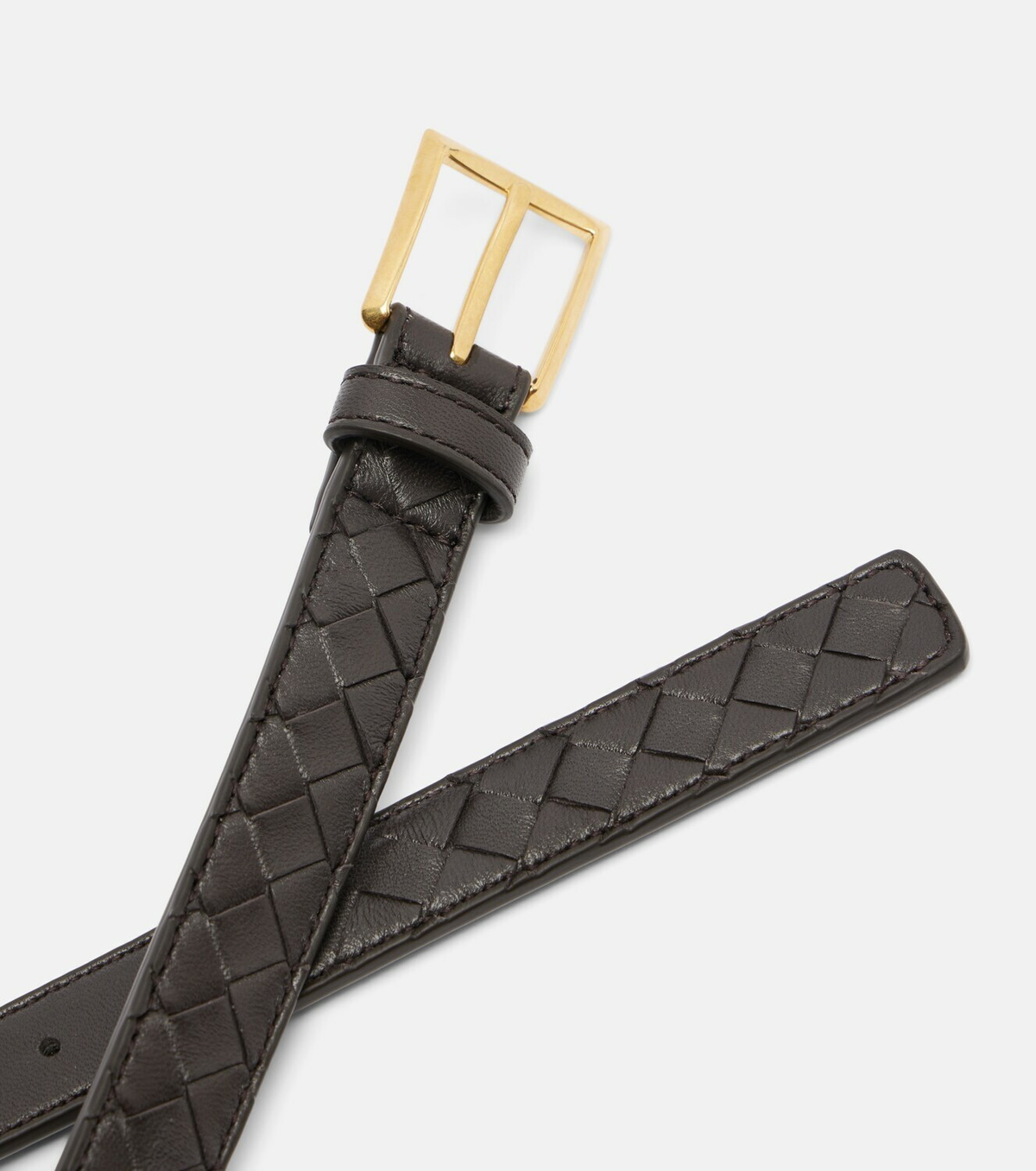 Bottega Veneta Intrecciato leather belt