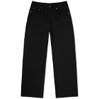 Rick Owens DRKSHDW Men's Geth Loose Fit Jeans in Black