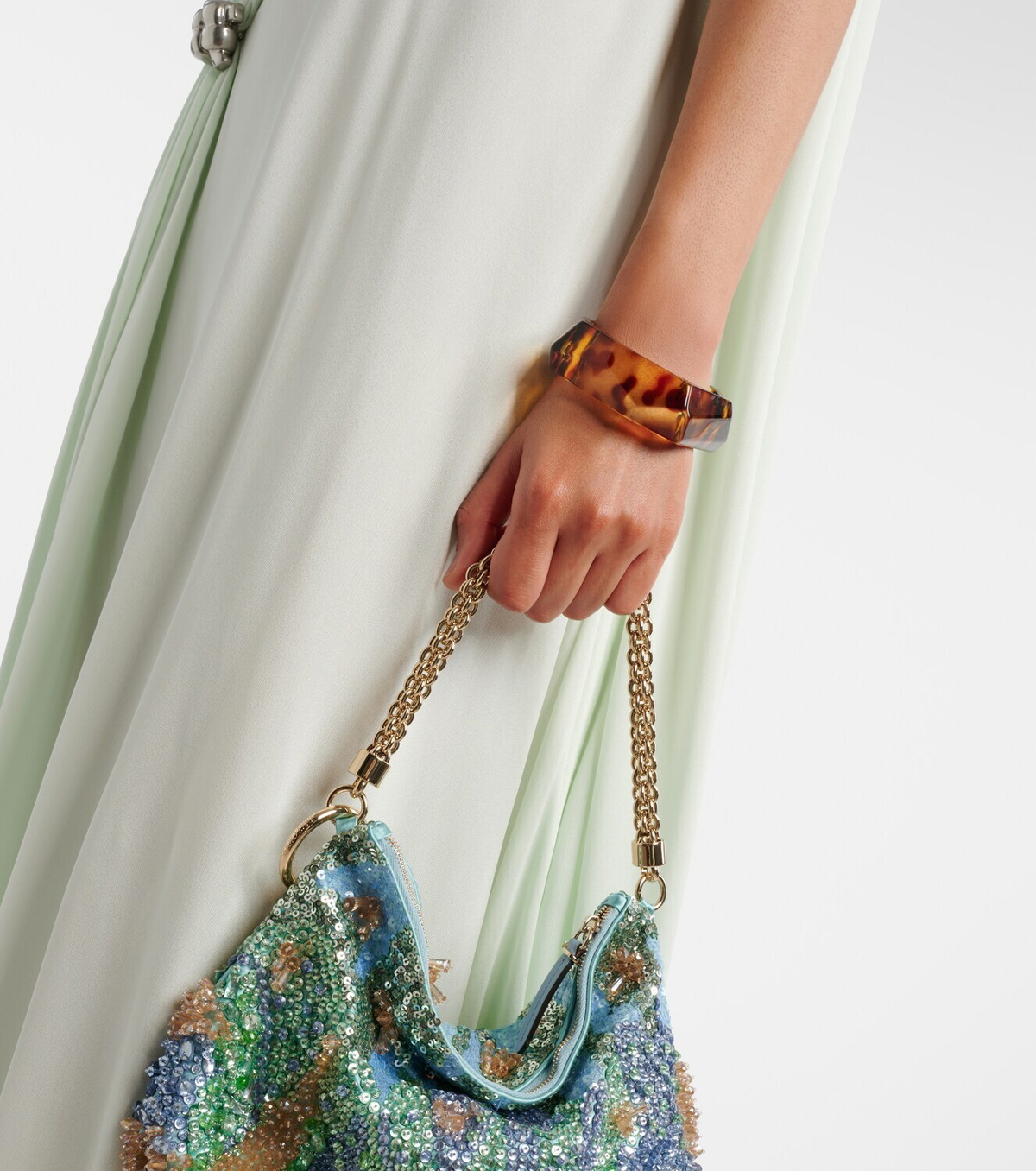 Jimmy Choo Faceted bangle