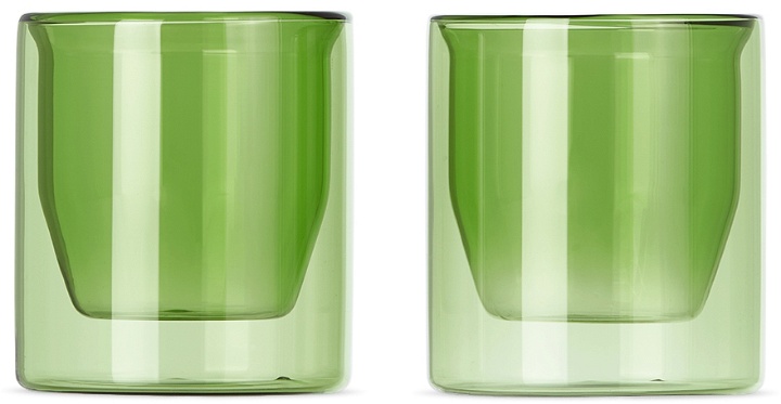 Photo: YIELD Green Double Wall Glasses Set, 6 oz