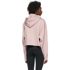 Nike Pink Fleece Sportswear Essentials Full-Zip Hoodie