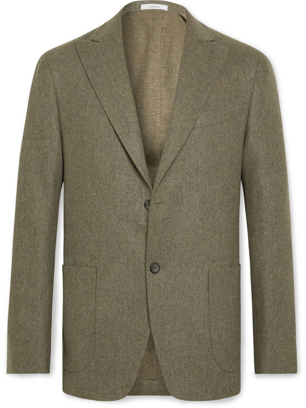 Photo: Boglioli - Slim-Fit Virgin Wool Blazer - Brown