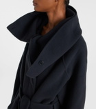 Calvin Klein Collection Liza wool and cashmere overcoat